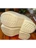 Crocs 100% Pvc Floral Ivory Mule/Clog Size 9 - photo 7