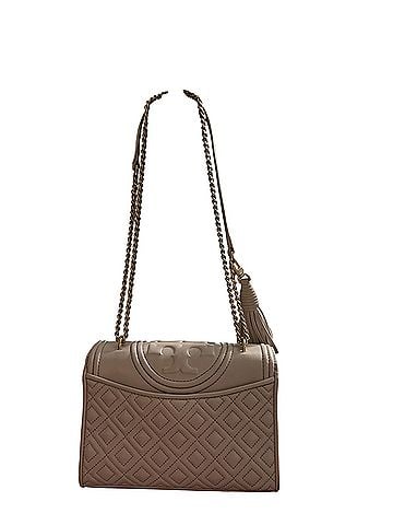 Tory Burch Flemming Leather Shoulder Bag (view 2)