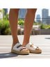 Dolce Vita Solid White Ivory Sandals Size 9 1/2 - photo 4