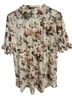 Siren Lily Maternity Floral Multi Color Blouse Size XL - photo 2