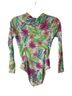 Hurley Floral Multi Color Rash Guard Size M - photo 2