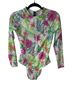 Hurley Floral Multi Color Rash Guard Size M - photo 1