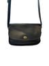 Coach 100% Leather Solid Black Gold Shoulder Bag One size - photo 1
