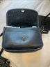 Coach 100% Leather Solid Black Gold Shoulder Bag One size - photo 6
