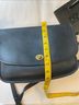 Coach 100% Leather Solid Black Gold Shoulder Bag One size - photo 11