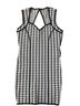 Guess Houndstooth Black White Cocktail Dress Size M - photo 1