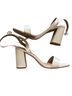 Be Mine Multi Color Ivory Heels Size 8 - photo 1