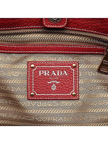 Prada VItello Daino Double Pocket Tote (view 2)