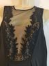 BCBGMAXAZRIA 100% Polyester Solid Black Cocktail Dress Size 8 - photo 4