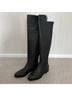 Cole Haan 100% Leather Black Boots Size 8 1/2 - photo 4