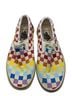 Vans Checkered-gingham Multi Color Sneakers Size 7 - photo 1
