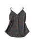 Express Polka Dots Black Multi Color Sleeveless Blouse Size M - photo 1