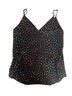 Express Polka Dots Black Multi Color Sleeveless Blouse Size M - photo 2