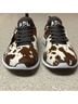 Athletic Propulsion Labs Animal Print Brown White Sneakers Size 8 - photo 6