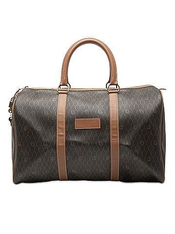Dior Honeycomb Coated Canvas Travel Bag (view 1)