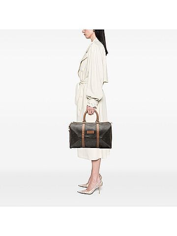 Dior Honeycomb Coated Canvas Travel Bag (view 2)