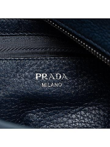 Prada Vitello Daino Front Pocket Boston Bag (view 2)