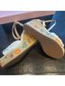 Kate Spade New York 100% Faux Leather Floral White Multi Color Wedges Size 9 - photo 5