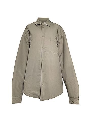 The Frankie Shop The Frankie Shop Maine Padded Jacket in Beige Nylon (view 1)