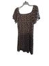 SO Floral Black White Casual Dress Size 1X - photo 2