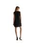 Vince. 100% Polyester 100% Leather Black Casual Dress Size 8 - photo 2