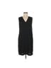 Vince. 100% Polyester 100% Leather Black Casual Dress Size 8 - photo 3