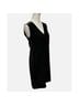 Vince. 100% Polyester 100% Leather Black Casual Dress Size 8 - photo 9