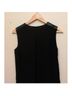 Vince. 100% Polyester 100% Leather Black Casual Dress Size 8 - photo 13