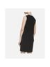 Vince. 100% Polyester 100% Leather Black Casual Dress Size 8 - photo 14