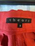 Theory Red Casual Pants Size 8 - photo 3