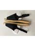 Ugg 100% Suede Snake Print Black Sandals Size 8 - photo 6
