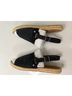 Ugg 100% Suede Snake Print Black Sandals Size 8 - photo 7