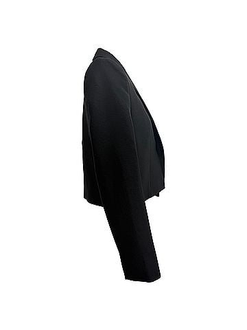 IRO Iro Jomara Cropped Blazer in Black Cotton (view 2)