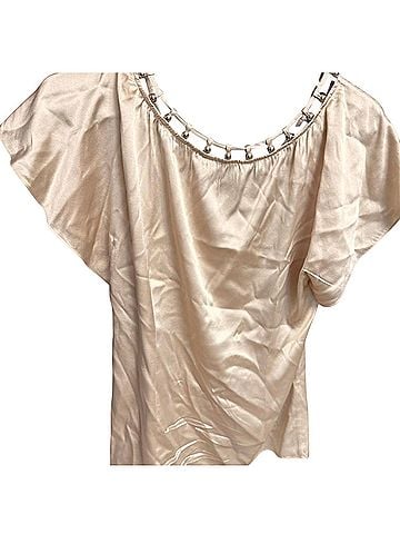 White House Black Market Short Sleeve Blouse (view 2)