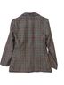 Ebossy Plaid Black Gray Red Blazer Size M - photo 2