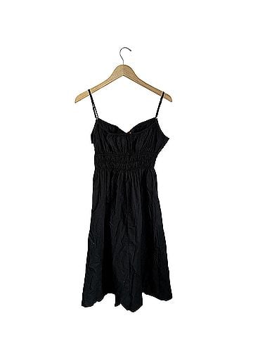 Quince Organic Cotton Keyhole Midi Dress Casual Dress (view 2)