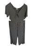 American Eagle Outfitters Stripes Black White Jumpsuit Size S - photo 1