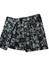 Marissa Webb Print Black White Casual Skirt Size 2 - photo 1