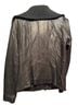 Michael Kors Black Leather Jacket Size M - photo 2
