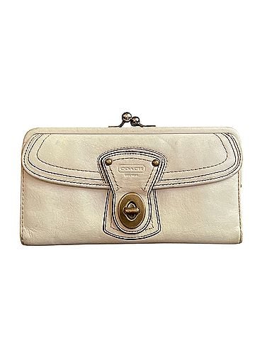Coach Ali legacy kiss lock Leather Clutch (view 1)