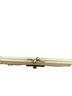 Coach 100% Leather Solid Stripes White Leather Clutch One size - photo 5