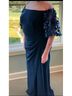 Xscape Black Cocktail Dress Size 16 - photo 4