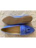 Talbots Blue Flats Size 7 1/2 - photo 3