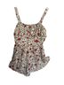 Altar'd State Floral Multi Color Romper Size S - photo 1