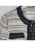 Boston Proper 90% Acrylic 10% Polyester 100% Polyester Tweed Multi Color Blazer Size 8 - photo 4