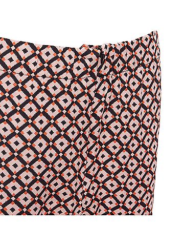 MARNI Marni Silk Geometric Print Elastic Waist Cropped Pants (view 2)