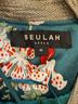 Beulah 100% Polyester Floral Multi Color Jacket Size S - photo 3