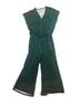 Amazon Essentials Floral Green Jumpsuit Size XS - photo 1