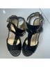 Guess Black Gold Wedges Size 7 1/2 - photo 3