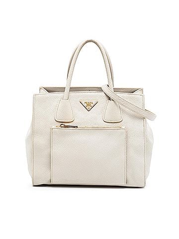 Prada Vitello Daino Front Pocket Open Convertible Tote (view 1)